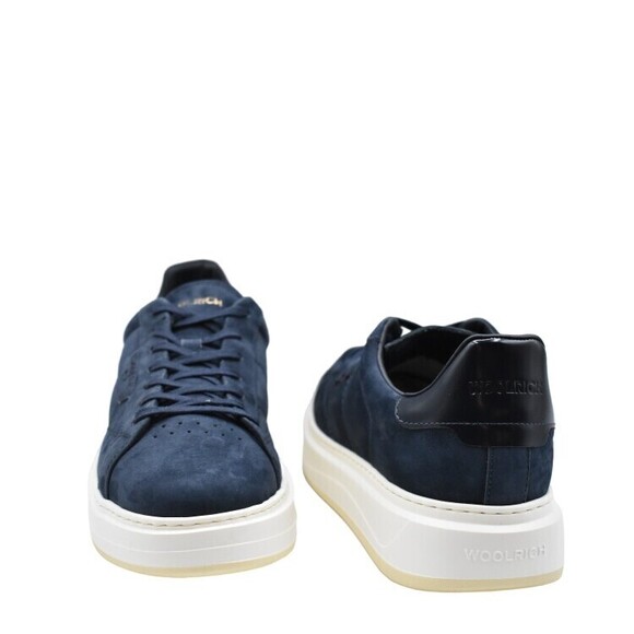 Woolrich Deep Navy Suede Low-Top Sneakers - NWT